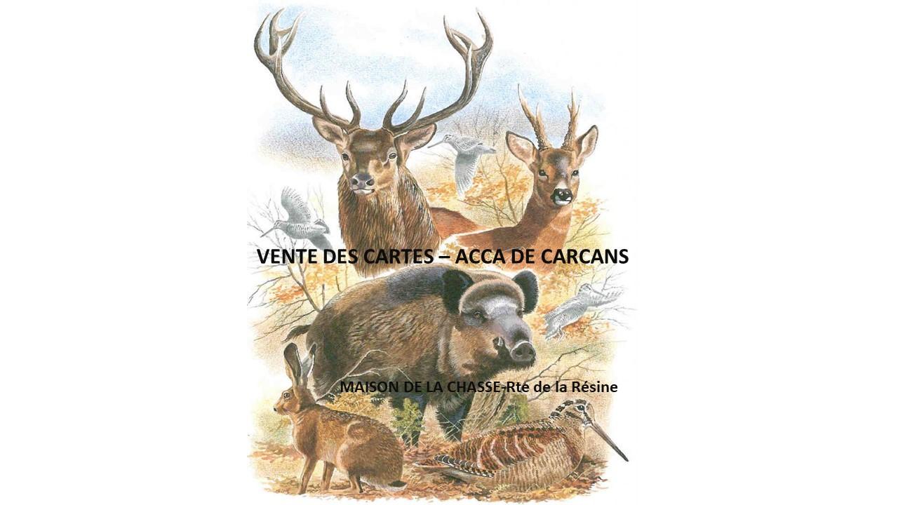 Vente des cartes